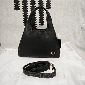😘😘Coach Lana Shoulder Bag 23 black